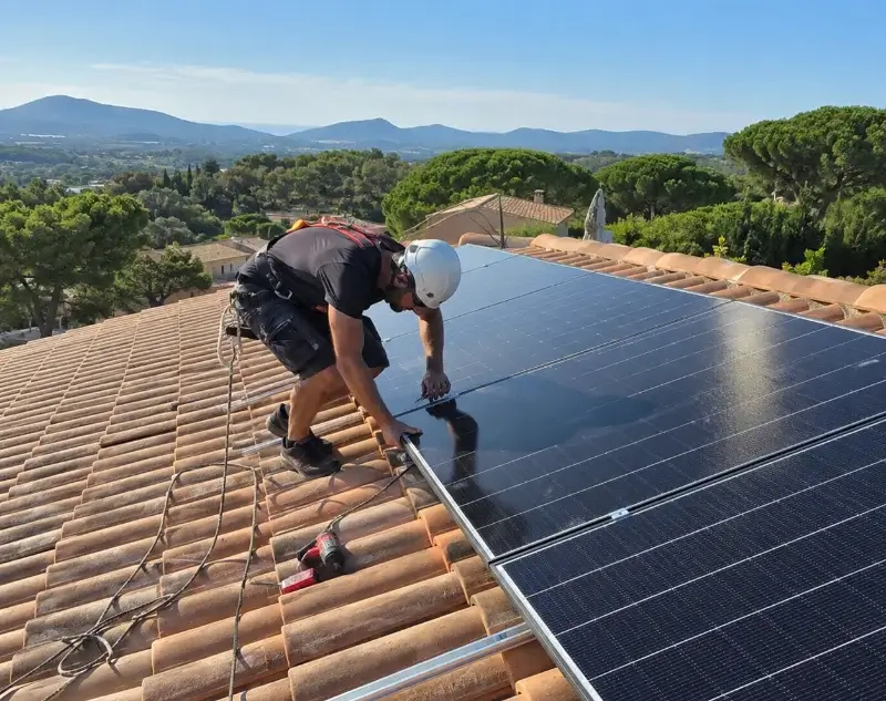 Installateur panneaux solaires Lacq — pose photovoltaïque sur toiture